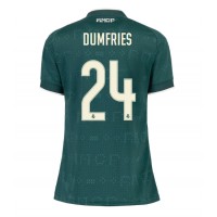 Real Madrid Denzel Dumfries #24 Vieraspaita Naiset 2026-27 Lyhythihainen